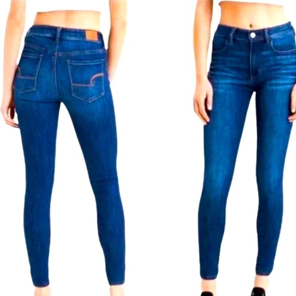 AE Ne(x)t Level Low-Rise Skinny Super Stretch Jegging Size 6 Regular - Picture 1 of 11